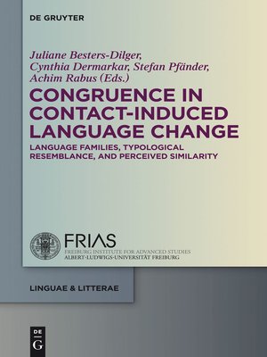 cover image of Congruence in Contact-Induced Language Change